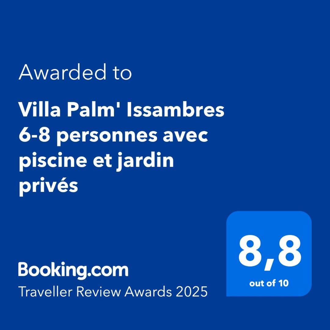 Villa Palm' Issambres 6-7 Personnes, Clim, Avec Piscine, Jardin Et Parking Prives La Garonnette-Plage Exterior photo